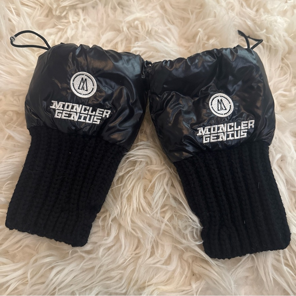 Authentic Moncler fingerless gloves
